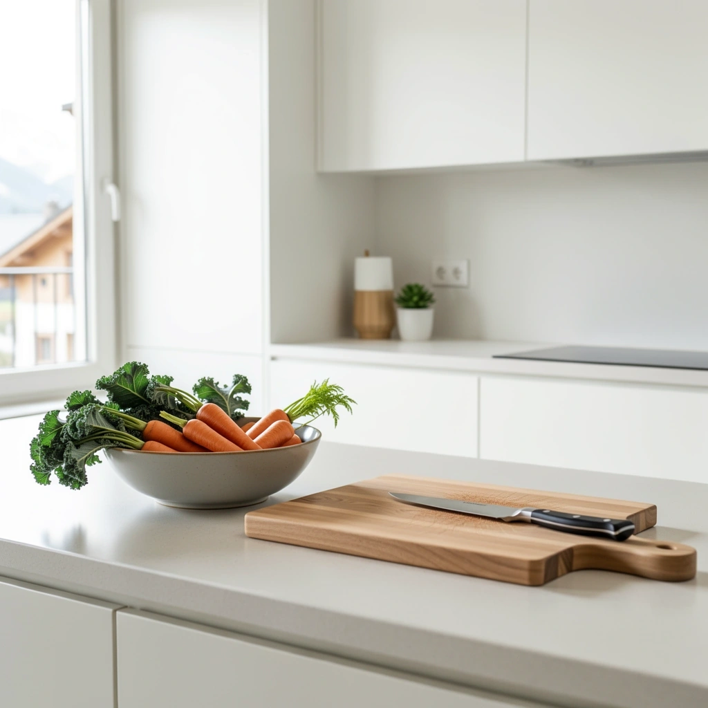 Frische Lebensmittel im Alltag